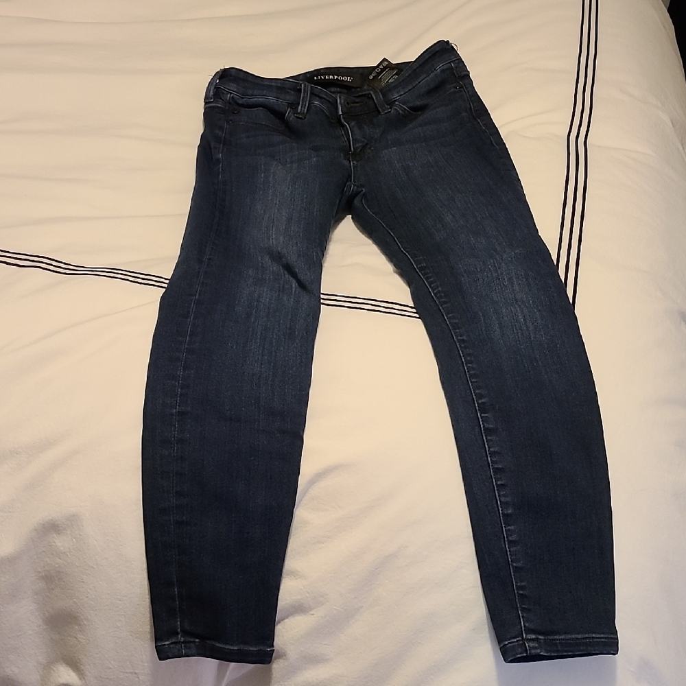 Liverpool Dark Blue Skinny Jeans